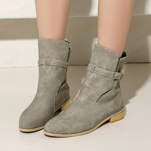 Scarpe da <span class=keywords><strong>donna</strong></span> autunno e inverno alla moda di marca <span class=keywords><strong>pelle</strong></span> sintetica Casual Martin <span class=keywords><strong>stivali</strong></span> da <span class=keywords><strong>donna</strong></span> di fascia alta di grande marca Chelsea <span class=keywords><strong>stivali</strong></span> da <span class=keywords><strong>donna</strong></span> - Product Image 5