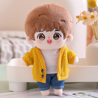 Quantité minimale de commande bas taille personnalisée peluche Anime peluche figurine séparable et décors personnalisé debout ou assis Posture poupée en peluche pour cadeau