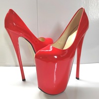 Nouvelle Collection Printemps – Escarpins Ultra-Hauts 22 cm à Talons Aiguilles Vert Vibrant Couleurs Bonbon – Chaussures Femme Grande Taille Modèle Sexy – Talons Très Hauts