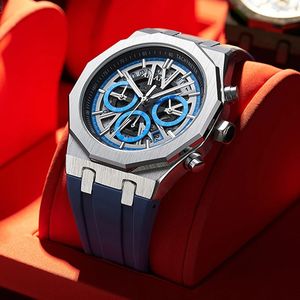 <span class=keywords><strong>Reloj</strong></span> con Caja de 12 Facetas y Logotipo Personalizado, Pedidos al por Mayor, con Esfera Hueca, Función Luminosa, Movimiento de Cuarzo, Accesorio de Moda Juvenil - Product Image 2