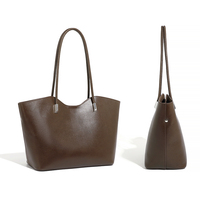 Sac à main en cuir personnalisé de qualité supérieure, design minimaliste vintage pour femmes, sac à bandoulière grande capacité, sac fourre-tout pour femmes