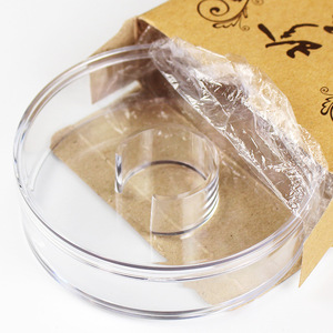กล่องเครื่องประดับอะคริลิคทรงกลม 10.5x11.5x3.5 ซม. กล่องใสสำหรับเก็บสร้อยข้อมือ สร้อยคอ หางโจว ฤดูใบไม้ผลิ 2024 - Product Image 3