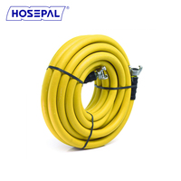 HosePal 20bar 300psi jaune pneumatique extrudé Rock Jack marteau perforateur Air comprimé tuyau d'eau avec raccord Chicago