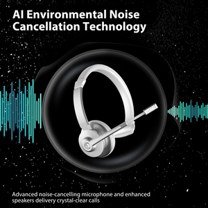 New Arrivals Hoạt Động Tiếng Ồn Hủy Bỏ Tai Nghe Không Dây Trên Tai Tai Nghe Bluetooth Cho Máy Tính Xách Tay PC Điện Thoại Di Động - Product Image 3