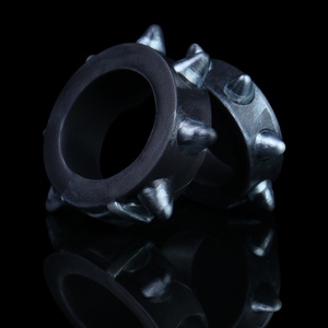 Juego de Anillos para Pene de Silicona Líquida de Colores con 4 Anillos de Diferentes Tamaños para Fácil Extracción y Ajuste, Juguetes Sexuales para Parejas Adultas - Product Image 5