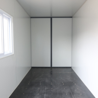 Conteneur maritime isolé de 40 pieds pour bureau, hébergement de chantier et unité de bien-être pour logement temporaire de construction