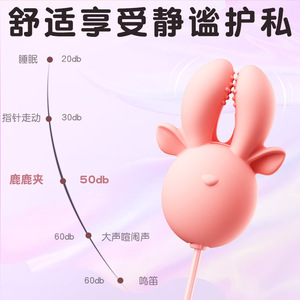 Jiyu Lulu เครื่องนวดหัวนมแบบสั่นหลายความถี่เครื่องนวดหน้าอกสำหรับผู้ใหญ่เซ็กซ์ทอย - Product Image 4