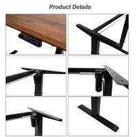 Productos en Oferta, Mesa Ajustable en Altura para Niños, Personalizable, Resistente, Silenciosa, Cómoda, Ergonómica, Marco de Escritorio Eléctrico