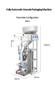 Đa Vật liệu niêm phong phim máy đóng gói hoàn toàn tự động rắn hạt định lượng máy đóng gói - Product Image 6