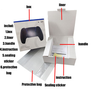 Caja de Repuesto para Joystick de <span class=keywords><strong>PS5</strong></span>, Caja Protectora para <span class=keywords><strong>PS5</strong></span>, Versión US/EU/JP/CN, Caja de Embalaje Protectora - Product Image 6
