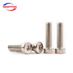 Vis à tête cylindrique hexagonale à faible encombrement DIN 7984 de grade 12.9, nickelée, M5 M6, pour assemblage à faible espacement - Product Image 2