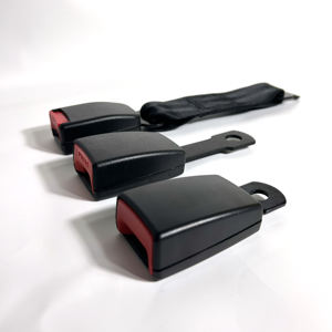 Cinturón DE SEGURIDAD retráctil de 2 puntos para asiento delantero, cinturón de seguridad ajustable para automóvil, hebilla para cinturón de seguridad, llavero, hebilla de seguridad de plástico de 2 puntos - Product Image 4