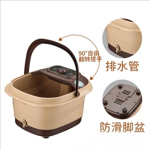 日本自动电动滚轮电动PP TPR足部水疗浴缸按摩器定时控制恒温3-8L足部按摩器 - Product Image 3