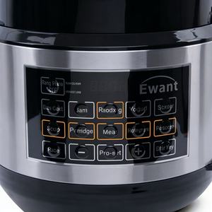 <span class=keywords><strong>Olla</strong></span> <span class=keywords><strong>a</strong></span> <span class=keywords><strong>Presión</strong></span> Eléctrica Pequeñ<span class=keywords><strong>a</strong></span> para el Hogar Ewant 4L-5.<span class=keywords><strong>1</strong></span>-6.0L, Multicocina con Pantalla LED, Revestimiento Antiadherente, Acero Inoxidable Inteligente - Product Image 6