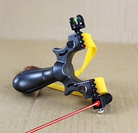 Slingshot de chasse puissant et durable en résine noire, accessoires pour flèches, couleur personnalisée, service OEM/ODM, Hebei Chine