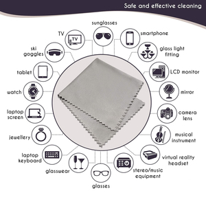 Chiffon de nettoyage en microfibres <span class=keywords><strong>pour</strong></span> lentilles d'écran Chiffon de nettoyage <span class=keywords><strong>pour</strong></span> <span class=keywords><strong>lunettes</strong></span> <span class=keywords><strong>pour</strong></span> appareils numériques - Product Image 2