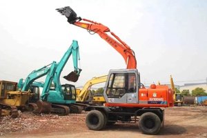 รถขุดล้อยาง hitachi ex100wd มือสอง ใช้รถขุดล้อยาง hitachi ex100-1 ex100wd ของญี่ปุ่นเพื่อขาย - Product Image 5