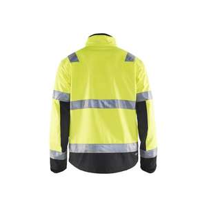 BLAKLADER-Veste Softshell haute visibilité 490025173399XXXL Jaune/Noir-EAN 7330509390054 HI-VIS WORKWEAR - Product Image 2