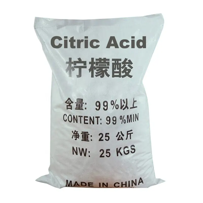 Acide citrique de catégorie comestible de prix usine anhydre avec le prix concurrentiel