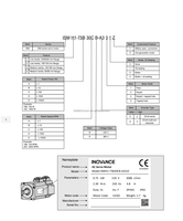 Système de servomoteur Inovance IS620NS5R5I-MC705 750W EtherCAT monophasé AC200~240V