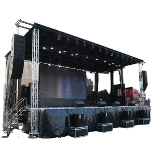 Traliccio da palcoscenico per eventi schermo a led supporto a terra per traliccio display rimorchio da palco mobile - Product Image 1