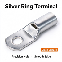 Borne de câble annulaire en aluminium et cuivre de type SC, plaquée étain, pour barre omnibus de protection contre la foudre haute tension, marque JEMA