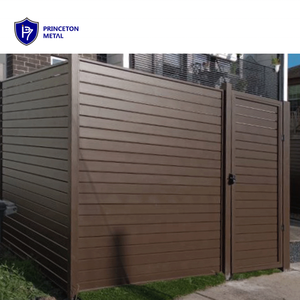 Tùy chỉnh hiện đại vườn hàng rào sơn tĩnh điện nhôm riêng tư hàng rào tấm - Product Image 6