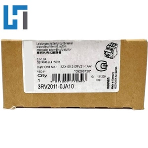 โมดูลเบรกเกอร์ป้องกันมอเตอร์แบบใหม่ รุ่น 3RV2011-0JA10 ตัวควบคุมการโปรแกรม PLC 3RV20110JA10 มีสินค้าในสต็อก - Product Image 1