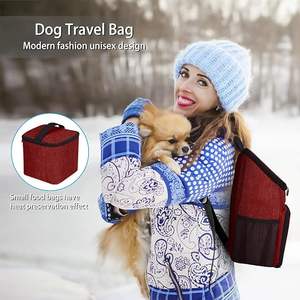 Free sample Pet <b>Carrier</b> for Medium Dogs <b>Large</b> <b>Cat</b> <b>Carrier</b> for 2 <b>Cats</b> Travel Double Dog Crate Set with Portable - Product Image 5