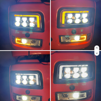 Vente en gros d'usine, version double ODM, ensemble de 2 feux antibrouillard LED, compatible avec MAN TGA TGL TGM TGS Lion's Classic Truck 2003 2009