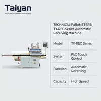 Machine de découpe de cadres photo automatique triphasée CNC à haute efficacité, scie à onglet double tête à 45 degrés pour la fabrication de cadres