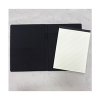 Portefeuille vierge en toile personnalisable par sublimation, format A5, carnet de transfert thermique avec bloc-notes pour cadeaux d'entreprise