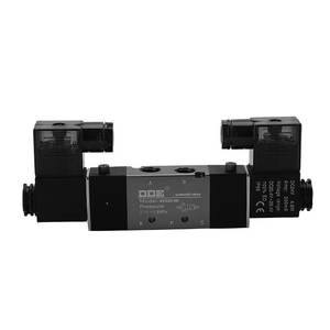 Vanne solénoïde 3 positions 5 voies 4V230C-08, vanne électrique pneumatique 4V430C-15, pièces pneumatiques d'origine usine - Product Image 5