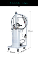 Machine de distribution de colle pneumatique de 2600 ml, distributeur de colle RTV manuel, portable