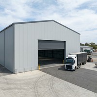 Estructuras de Acero Modulares de Segunda Mano, Estándar ASTM, en Venta para Expansión Temporal de Plantas de Manufactura