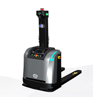 Chariot élévateur AGV pour entrepôt de 1500 kg, manutention de matériaux, allée étroite, chariot à palettes laser SLAM CBD16