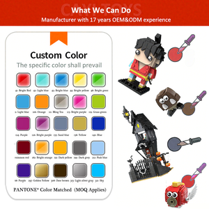 CAYI 맞춤형 블록 디자인 MOC 맞춤형 피규어 할로윈 DIY 블록 장난감 세트 OEM & ODM 서비스 맞춤형 선물 세트 - Product Image 6