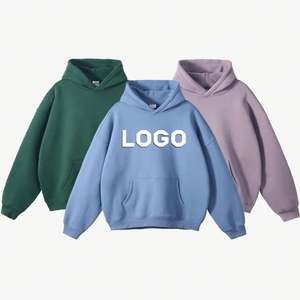 Sweat-shirts et hoodies unisexes en coton 100% - Poids lourd - Coupe ample - Impression personnalisée du logo - Product Image 1