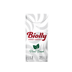บิโอลลี่ กระดาษทิชชูแบบพกพา 10 ชิ้น - Product Image 1