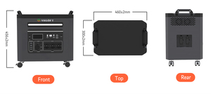 Asgoft lai năng lượng mặt trời nhà hệ thống năng lượng 10KW 8KW 5KW 3KW bộ hoàn chỉnh Trạm điện cầm tay có thể giá thấp hoàn thành nhà năng lượng mặt trời - Product Image 6