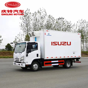 Camions de congélation de nourriture à vendre KV100 camion léger réfrigéré 6 roues 4*2 Isuzu Refriger Van Car - Product Image 2