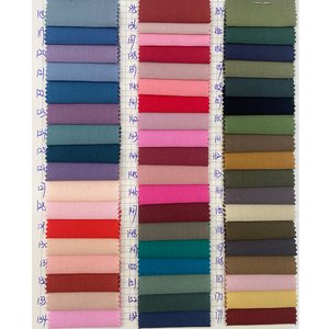 C162 Factory Price Colorful Plain Dyed Texture Sand Washed 100% Cotton Fabric for Man Women <strong>Shirting</strong> - Product Image 4