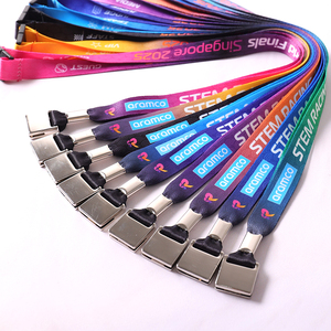 Tùy chỉnh màu xanh tím vòng dây điều chỉnh dây buộc với nhãn cá nhân - Product Image 6