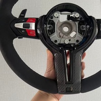Volant sport en carbone haute performance pour BMW M2 M3 M4 M5 M6 F30 F10 F35 F22 E90 E92 Série F – Amélioration intérieure pour la course