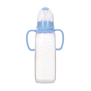 Biberón Cuadrado Manual para Bebé de 280 ml, de PP, Libre de BPA, Ecológico, Duradero, con Diseño de Dibujos Animados y Asa, para Bebés de 0 a 12 Meses, Marca ALG Factory - Product Image 2