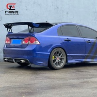 Bumper Mobil Civic FD 2 Model RR, Bumper Depan, Side Skirt, Rear Lip, Suku Cadang Mobil untuk Honda Civic 2005-2011, Bahan ABS, Harga Promo