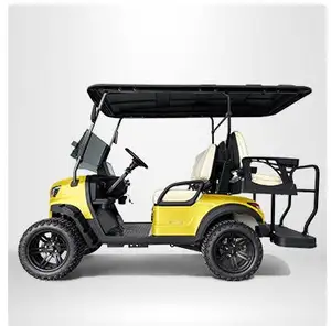 Bester Preis 2+2 Sitzer Elektro-Golfwagen Straßenlegale Lithium-Batterie Elektro-Golfwagen