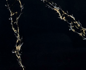 Losas de Cuarzo Artificial Calacatta Portoro con Superficie Pulida Negra de 3200x1600, para Encimeras - Product Image 2