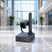 Machine de marquage laser à fibre portable avec autofocus Sino Galvo et prise en charge IA 30W-200W pour applications bijoux et métalliques