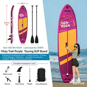 Tabla de Paddle Inflable de PVC con Tecnología Drop Stitch para Adultos, Ideal para Turismo y Pesca - Product Image 2